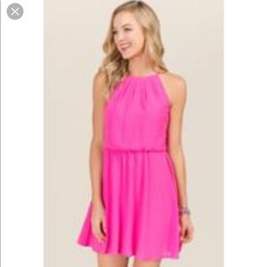 Francesca’s flawless lush dress